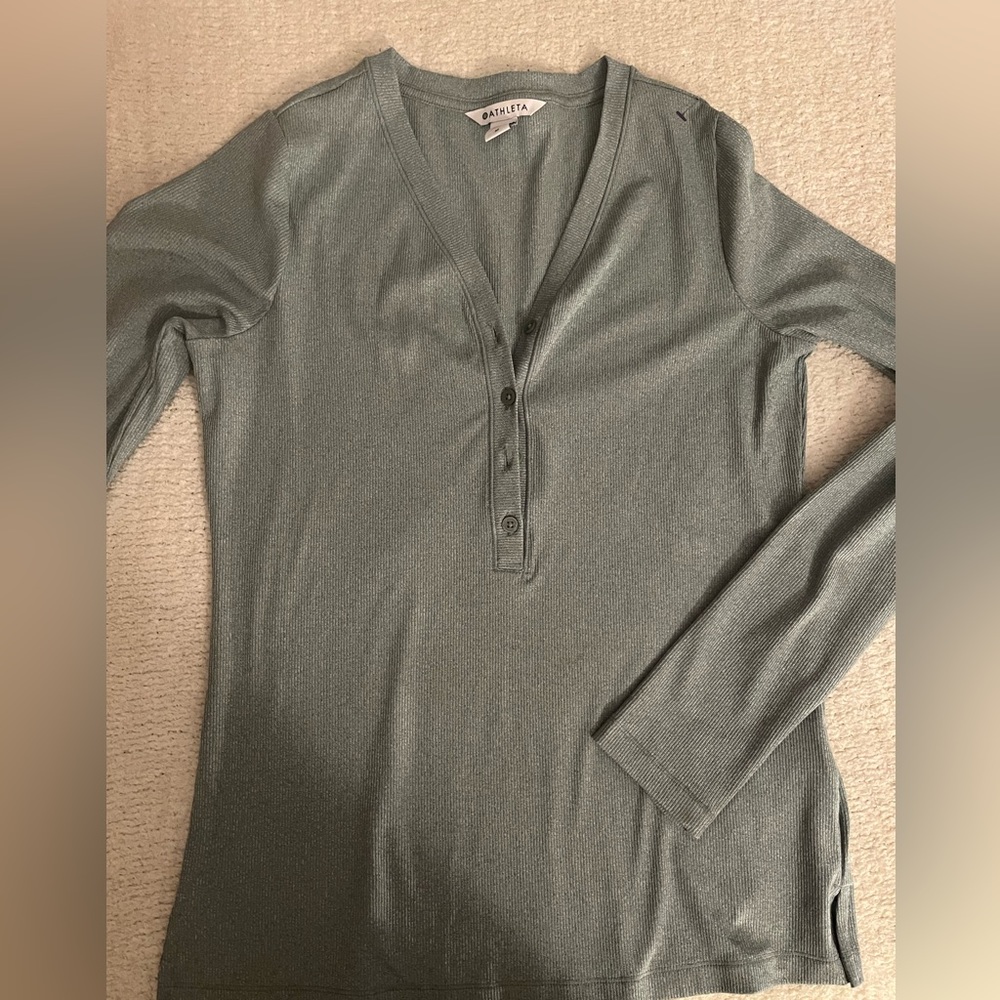 ATHLETA HENLEY TEE